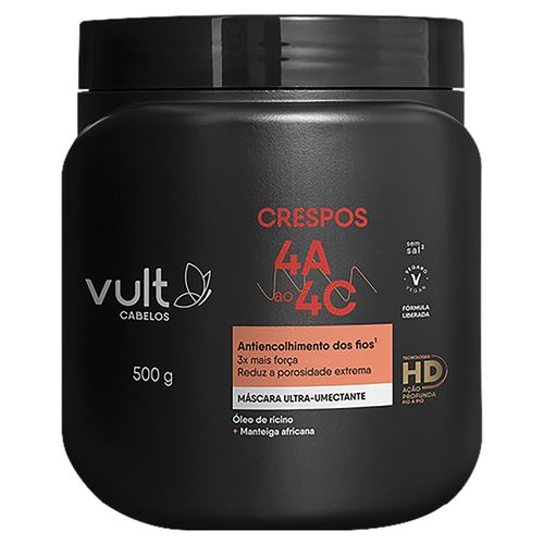 Máscara Vult Cabelos Crespos 500g