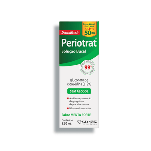 Periotrat Enxaguante Bucal Menta Forte 250ml
