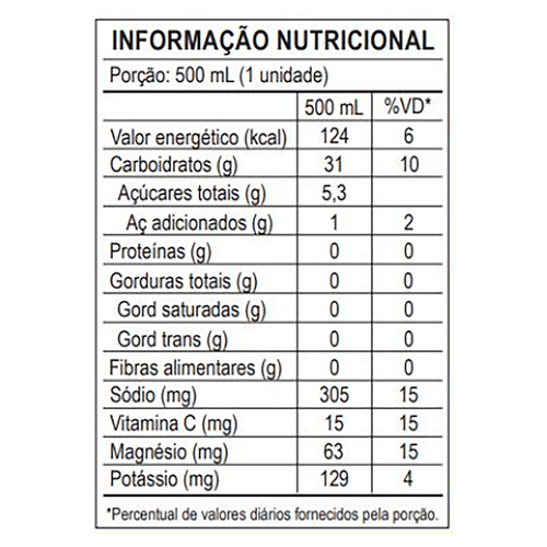 Isotônico Orgânico Limonada Plant Power Jungle Endurance Frasco 500ml