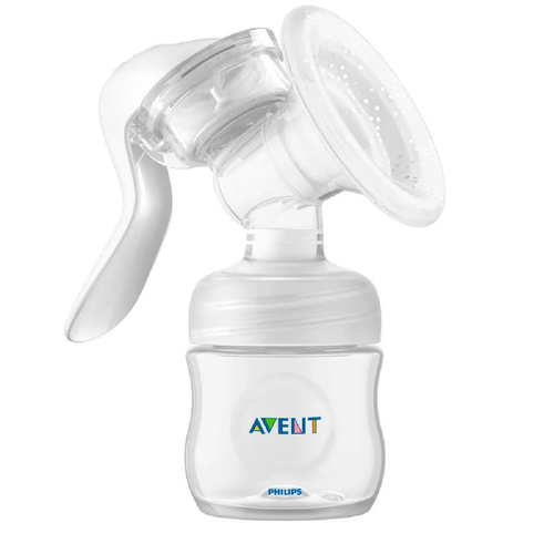 Extrator de Leite Manual Avent Lótus Transparente