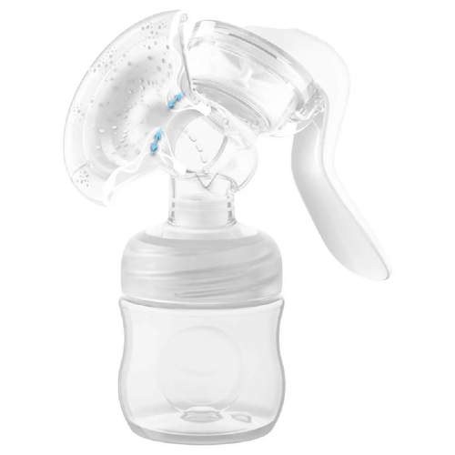 Extrator de Leite Manual Avent Lótus Transparente