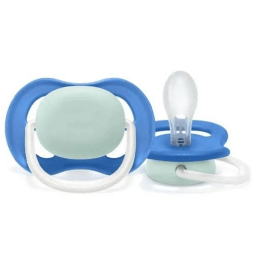 Chupeta Philips Aventis Ultra Air Unitária Lisa Azul 6 a 18 Meses