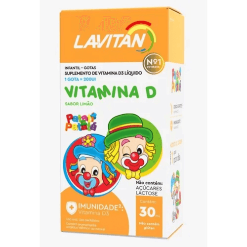 Lavitan Vitamina D Kids Sol Oral 30Ml