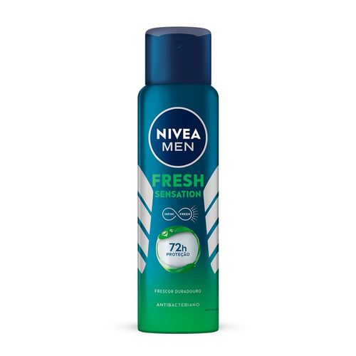 Desodorante Aerosol Nivea Men Fresh Sensation Antitranspirante Masculino 72h 150ml