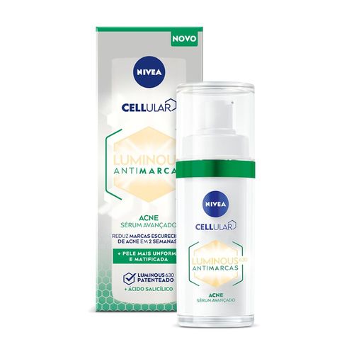 Serum Facial  Nivea Cellular Luminous 360 Anti Marcas Acne 30ml
