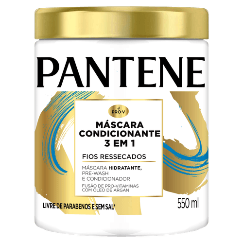 Mascara de Tratamento Pantene Condicionante 550ml