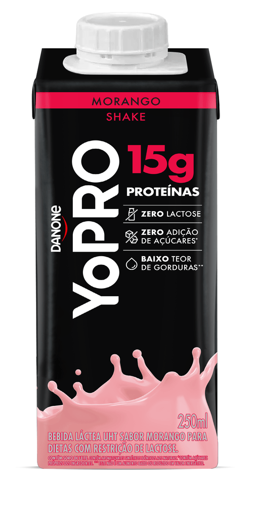Bebida Láctea YoPRO 15G High Protein Morango 250ml