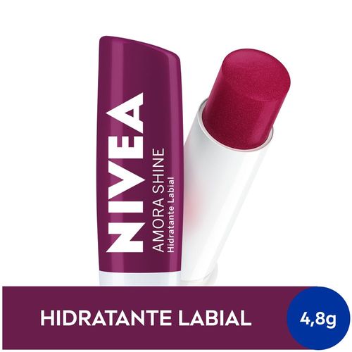 Nivea Hidratante Labial Amora Shine 4,8 g