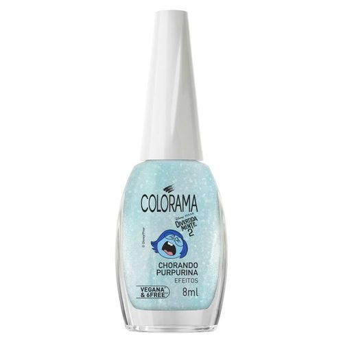 Esmalte Colorama Divertidamente 2 Chorando Purpurina 8ml