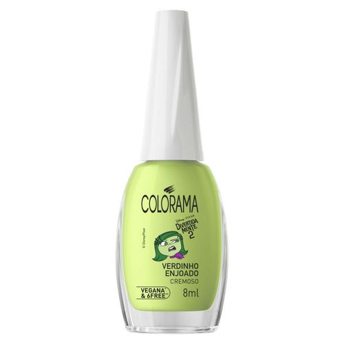Esmalte Colorama Divertidamente 2 Verdinho Enjoado 8ml