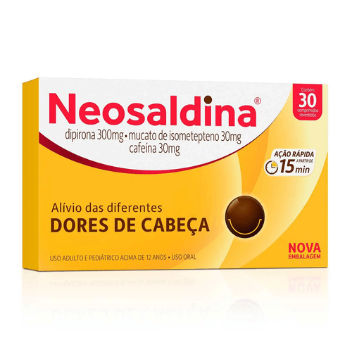 Neosaldina com 30 Drágeas