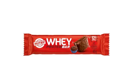 Barra de Proteína Nutry Whey Brigadeiro 40g