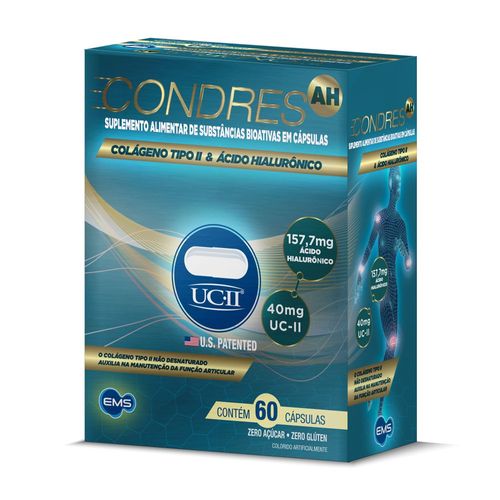 Suplemento Alimentar Codres AH UC-II com 60 Cápsulas