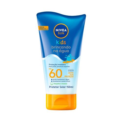 Nivea Sun Protetor Solar Kids Brincando na Água FPS 60 150ml