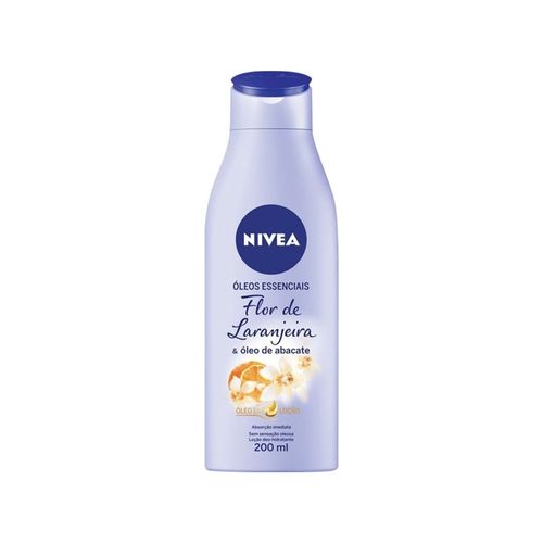 Hidratante Nivea Óleos Essenciais Flor de Laranjeira e Óleo de Abacate 200ml