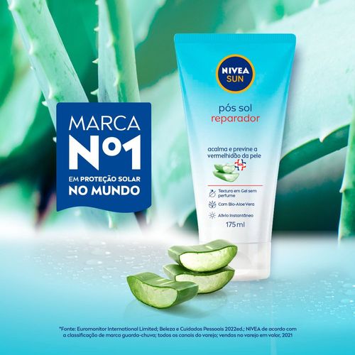 Gel Pós Sol Reparador Nivea Sun 175ml