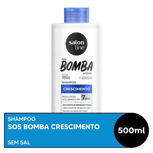 Shampoo Salon Line SOS Bomba Original 500ml