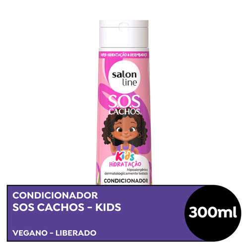 Condicionador Salon Line SOS Cachos kids 300ml