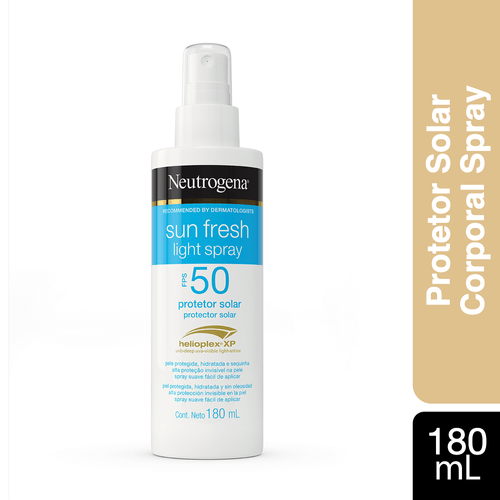 Protetor Solar Spray Neutrogena Sun Fresh FPS50 180ml