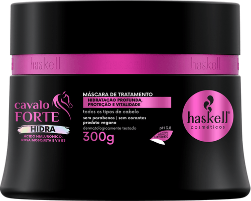 Máscara de Tratamento Haskell Cavalo Forte Hidra 300g