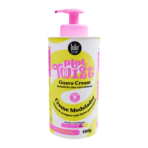 Creme Modelador Lola Plot Twist Guava Cream 480g
