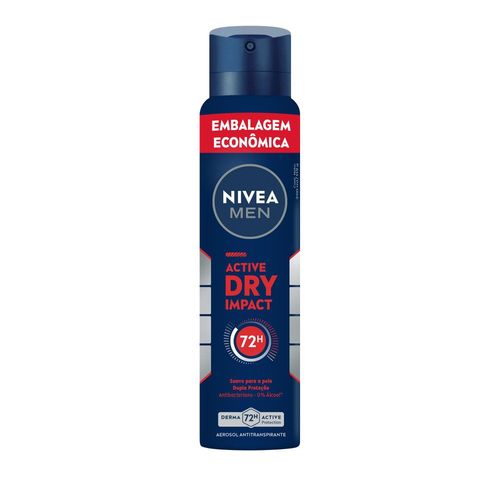 Desodorante Aerosol Nivea Men Active Dry Impact 200ml