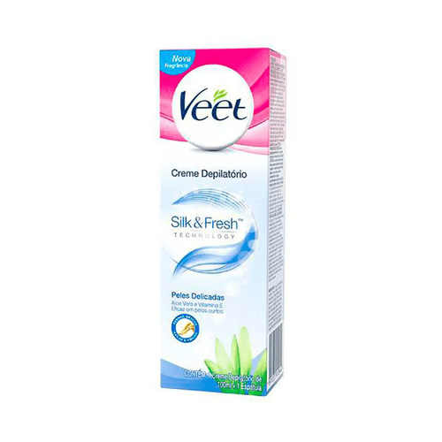 Creme Depilatório Veet Peles Delicadas 100ml