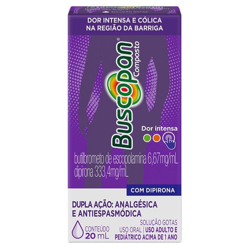 Buscopan Composto Solução Gotas 20ml