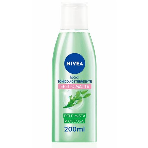 Tônico Adstringente Facial Nivea Controle do Brilho Efeito Matte 200ml