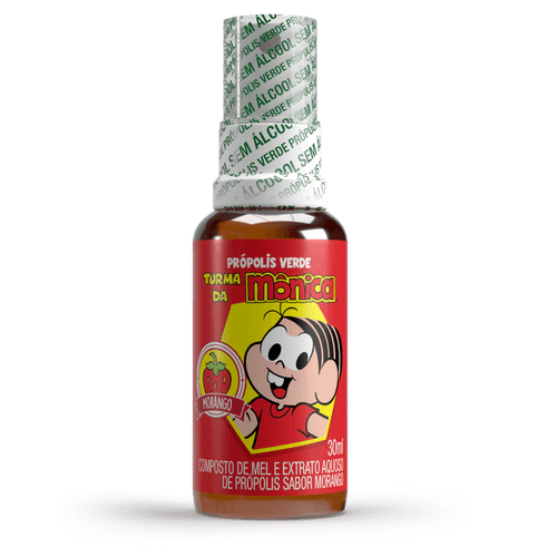 Spray Turma da Mônica Baldoni Sabor Morango 30ml