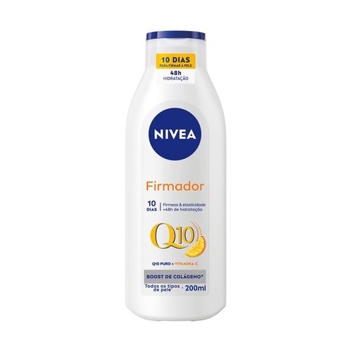 Hidratante Nivea Firmador Q10 + Vitamina C Todos os Tipos de Pele 200ml