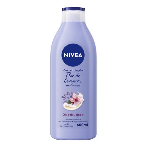 Hidratante Nivea Óleos Essenciais Flor de Cerejeira e Óleo de Jojoba 400ml