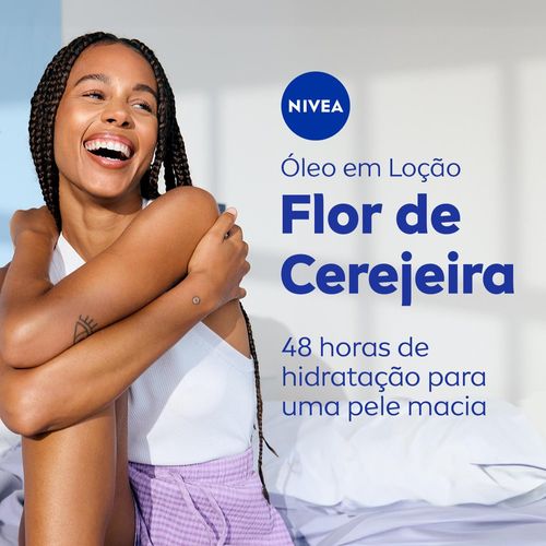 Hidratante Nivea Óleos Essenciais Flor de Cerejeira e Óleo de Jojoba 200ml