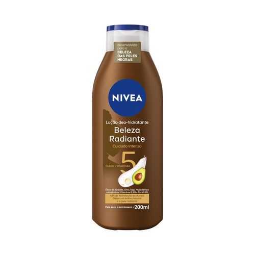 Hidratante Corporal Nivea Beleza Radiante Cuidado Intenso 200ml