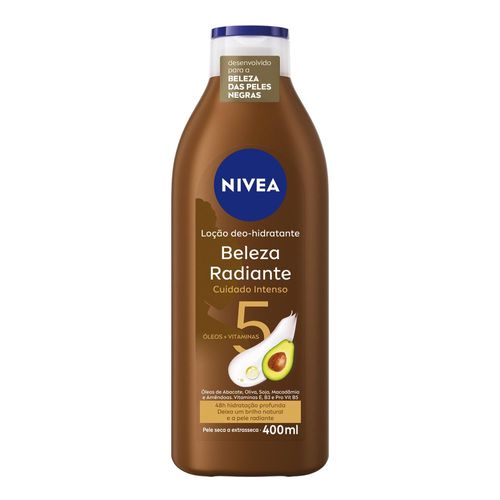 Hidratante Corporal Nivea Beleza Radiante Cuidado Intenso 400ml