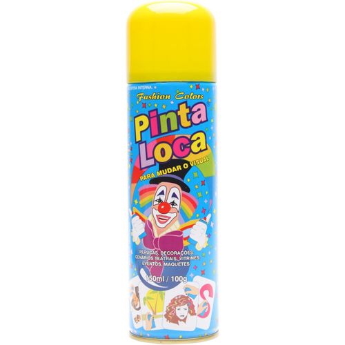 Spray Color Aspa Pinta Loca Amarelo 150ml