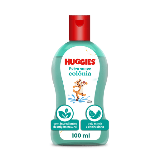 Colônia Infantil Huggies Disney Extra Suave 100ml
