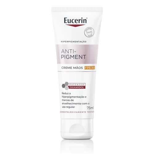 Eucerin Anti-pigment Clareador Creme Mãos FPS 30 75ml