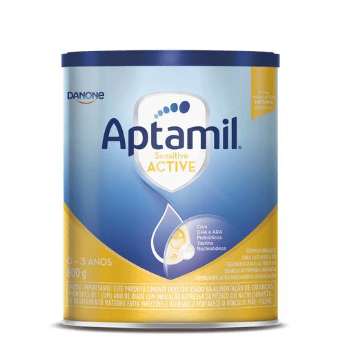 Fórmula Infantil Aptamil Sensitive Active 800g