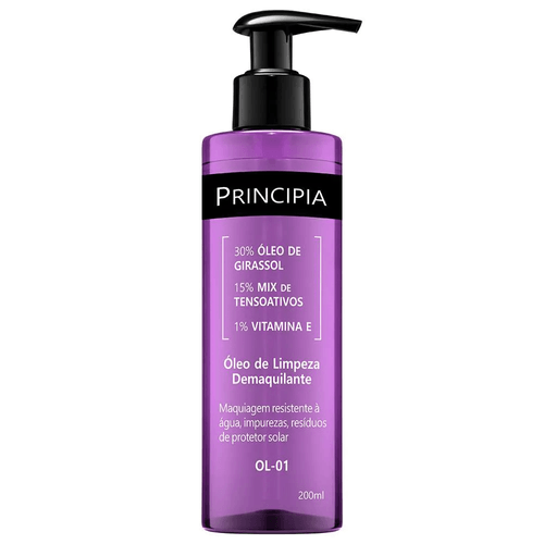 Óleo de Limpeza Demaquilante Princípia OL-01 200ml