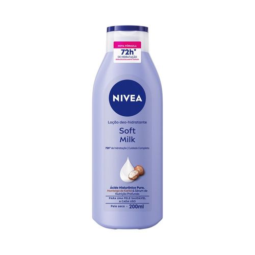 Hidratante Nivea Mousse Soft Milk 200ml