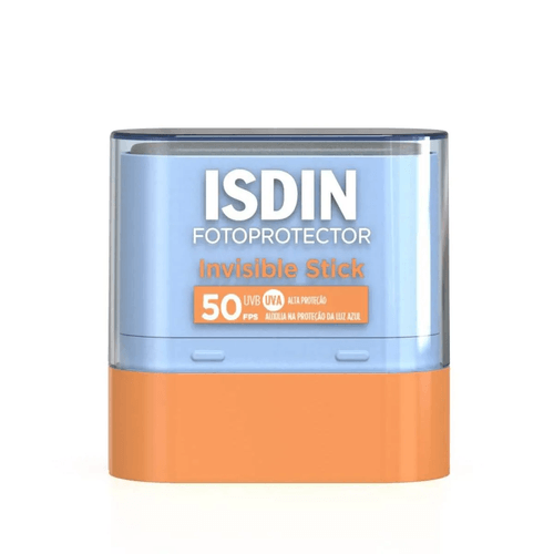 Protetor Solar Facial Isdin Invisible Stick FPS 50 10g