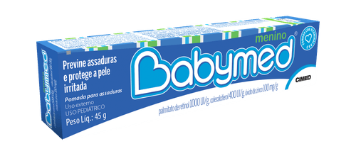 Pomada para Assadura Babymed Menino 45g