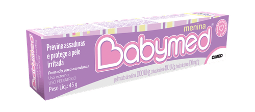 Pomada para Assadura Babymed Menina 45g