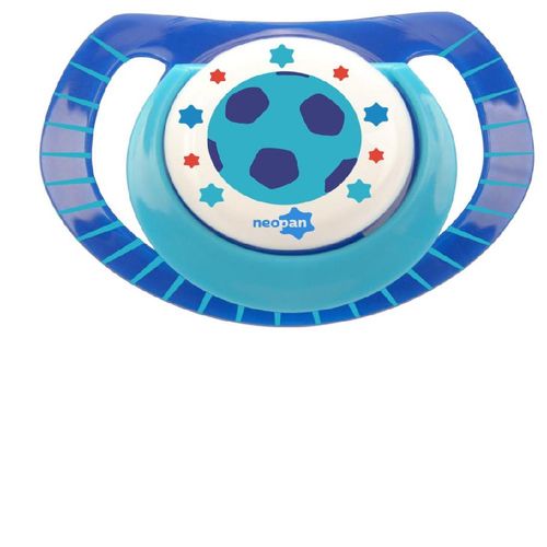Chupeta Neopan Estampada Ortodôntica Azul Nº 2