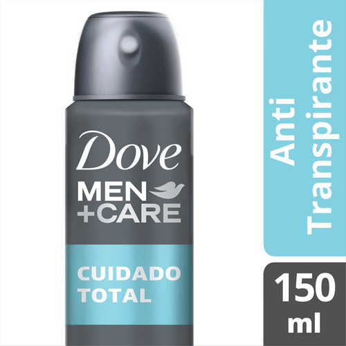 Desodorante Aerosol Dove Men+Care Cuidado Total 150ml 89g