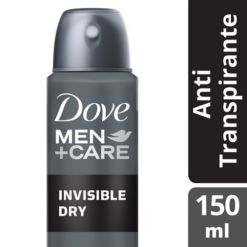 Desodorante Aerosol Dove Men+Care Invisible Dry 150ml 89g