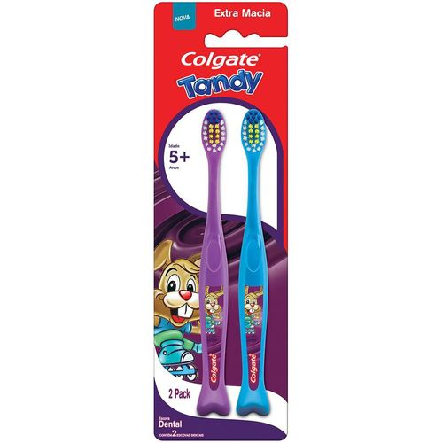 Kit Escova Dental Tandy Kids 5+ Anos com 2 Unidades