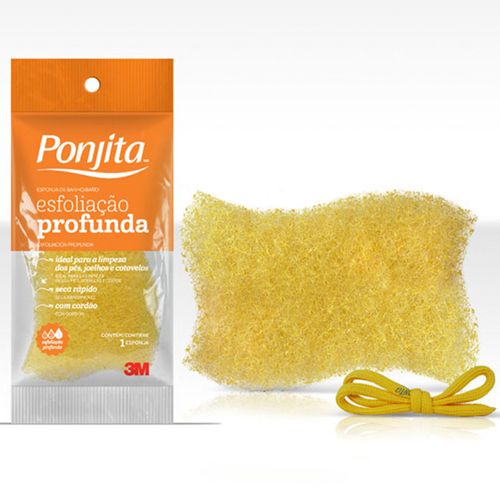 Esponja Ponjita Asfoliação Profunda com 1 Unidade