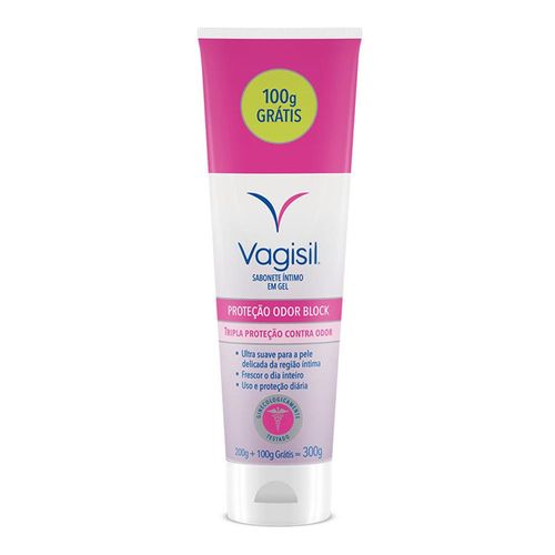 Sabonete íntimo Vagisil odor block 200g + 100g grátis